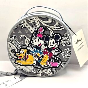 The Vera Bradley x Disney Mickey Mouse Picadilly Paisley Cosmetic Bag